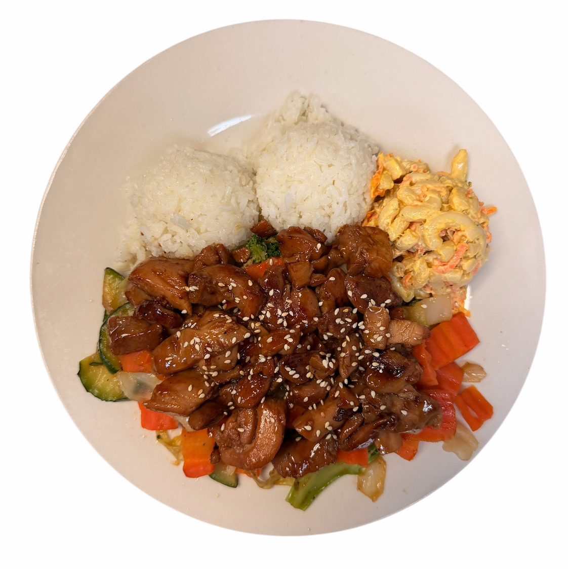 Teriyaki Chicken with Veggies.